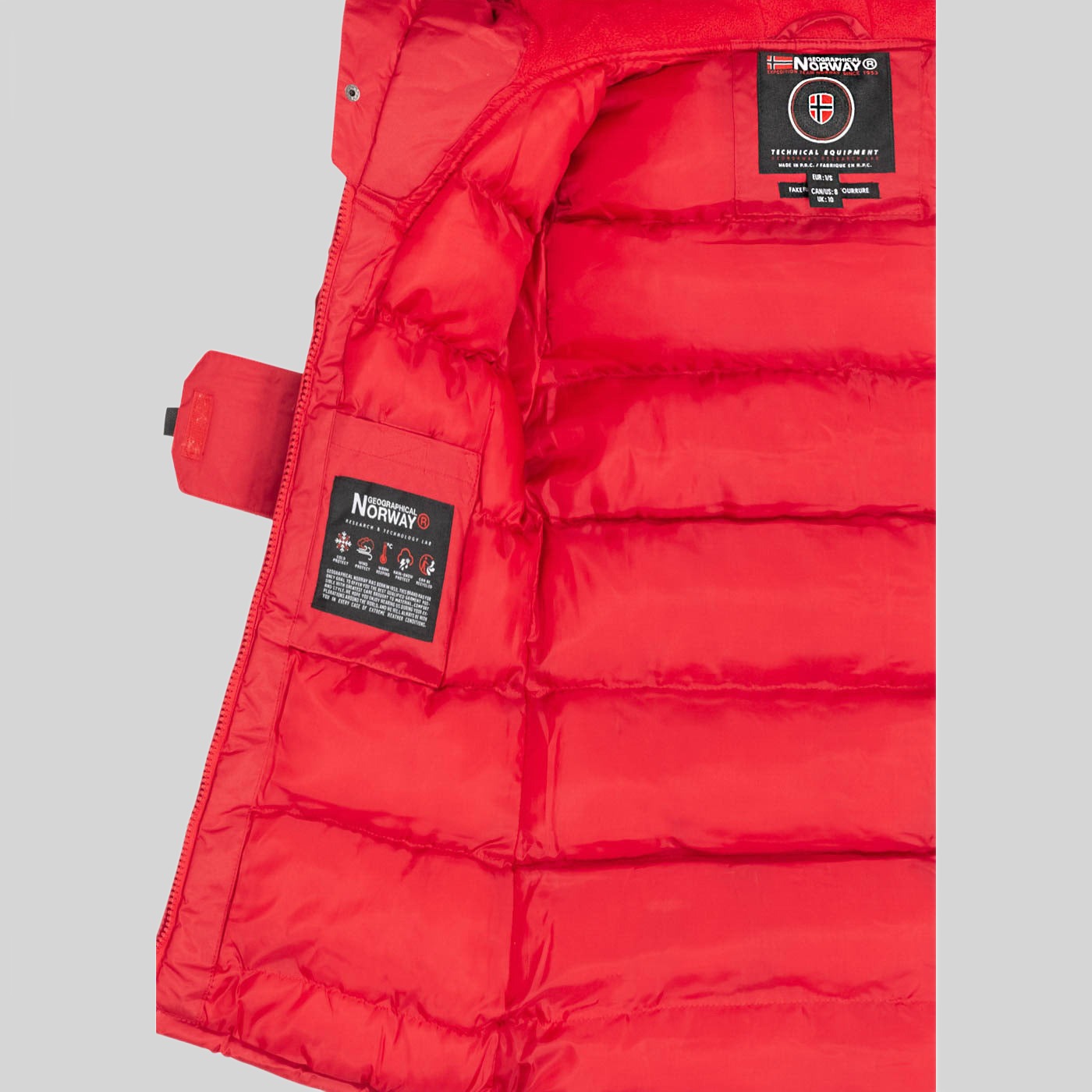 geographical-norway-bellaciao-parka-schwarz-winter-fellkapuze image 8