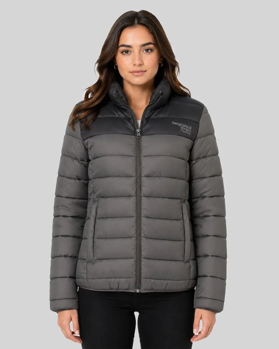 geographical-norway-atikoclerc-damen-steppjacke-in-grau image 1
