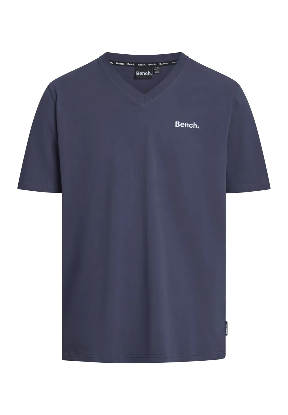bench-memphis-t-shirt-herren-v-ausschnitt-grau-basic image 1