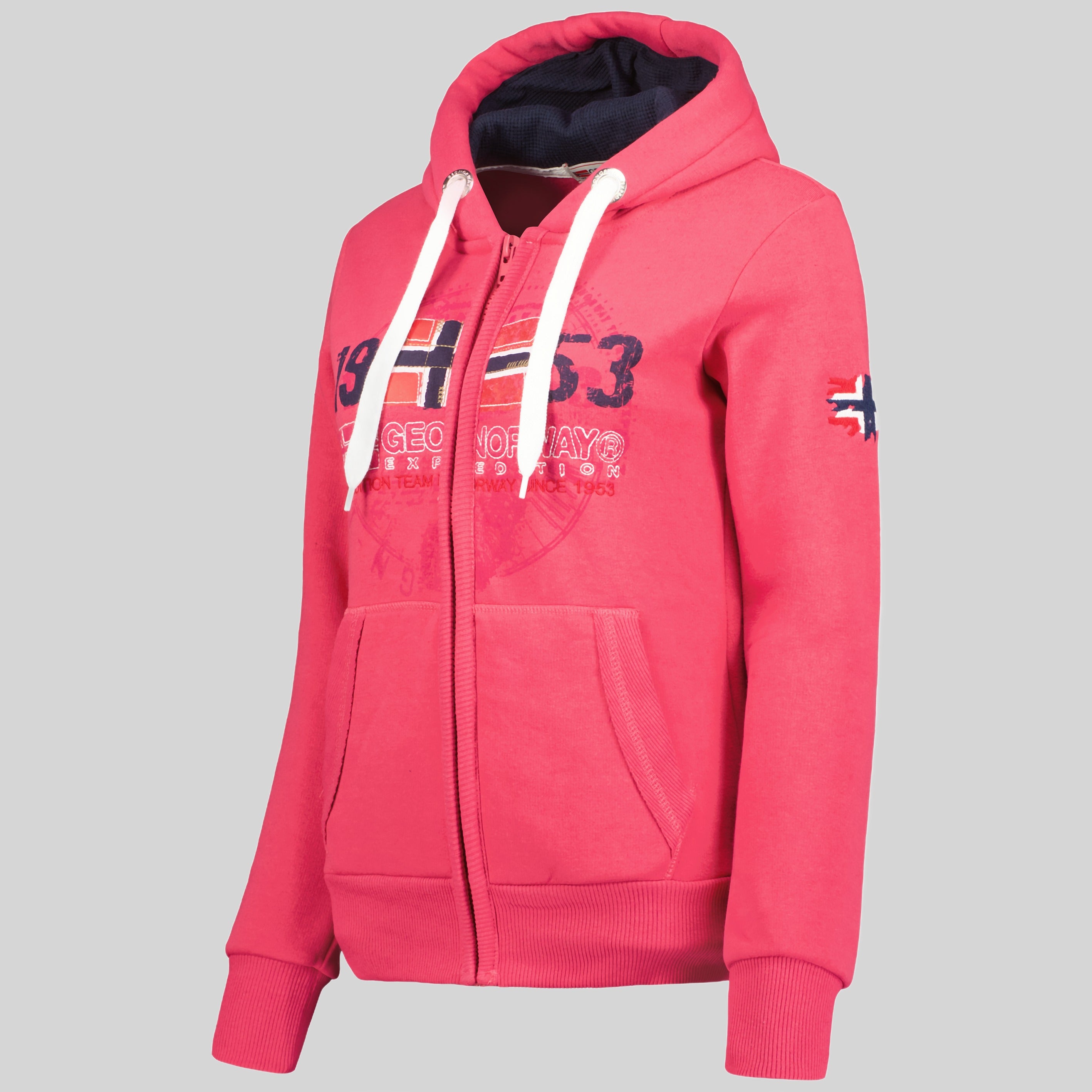 geographical-norway-gapigal-sweatshirt-taupe-hoodie-mit-kapuze image 7
