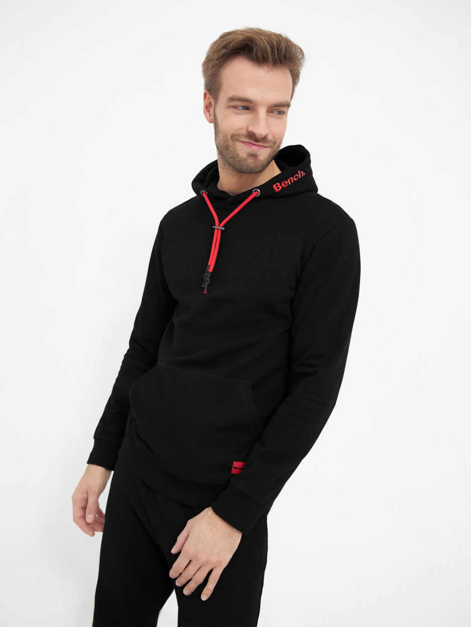 bench-stats-hoodie-herren-bio-baumwolle-schwarz image 2