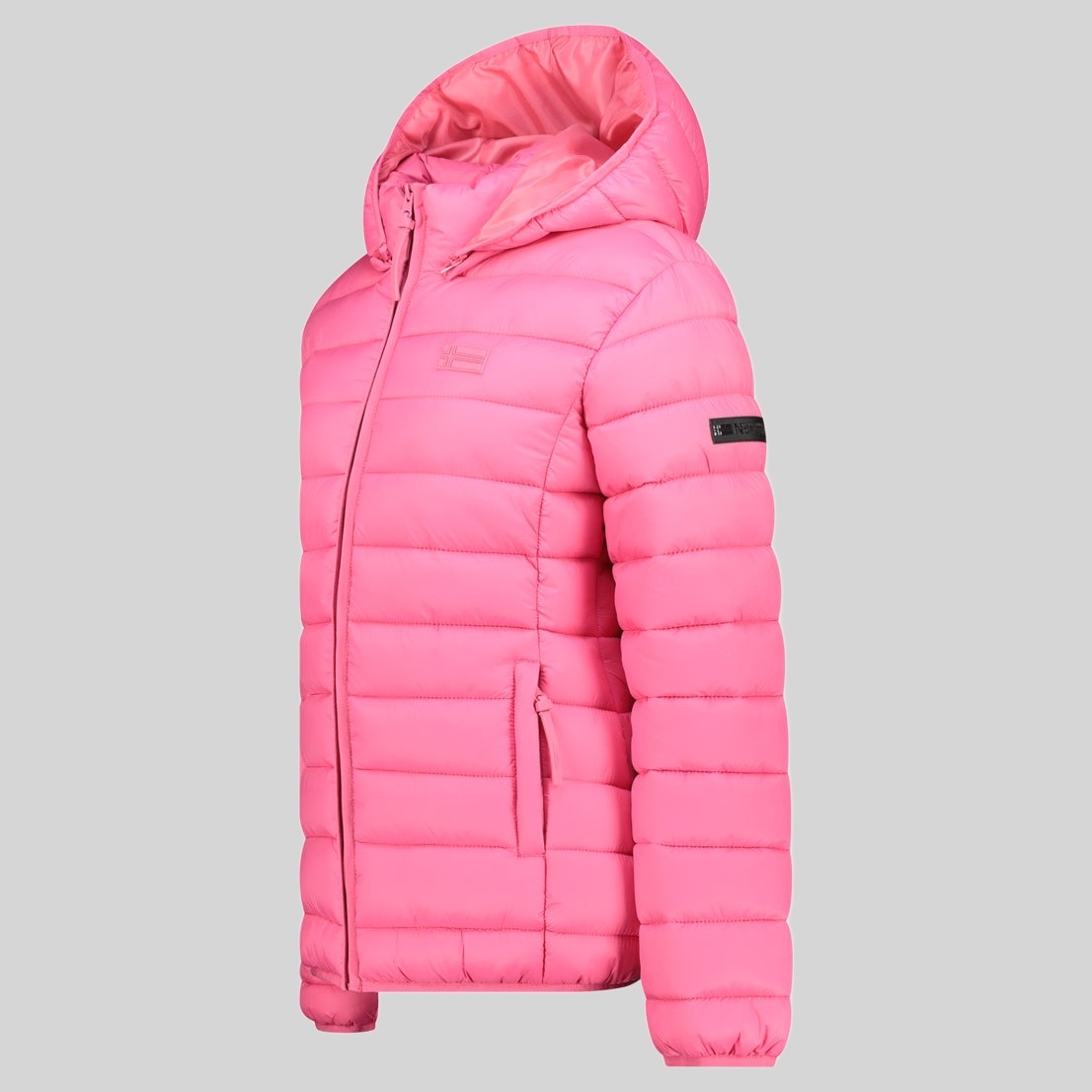geographical-norway-atichoko-hood-steppjacke-damen-rosa-gesteppt image 5