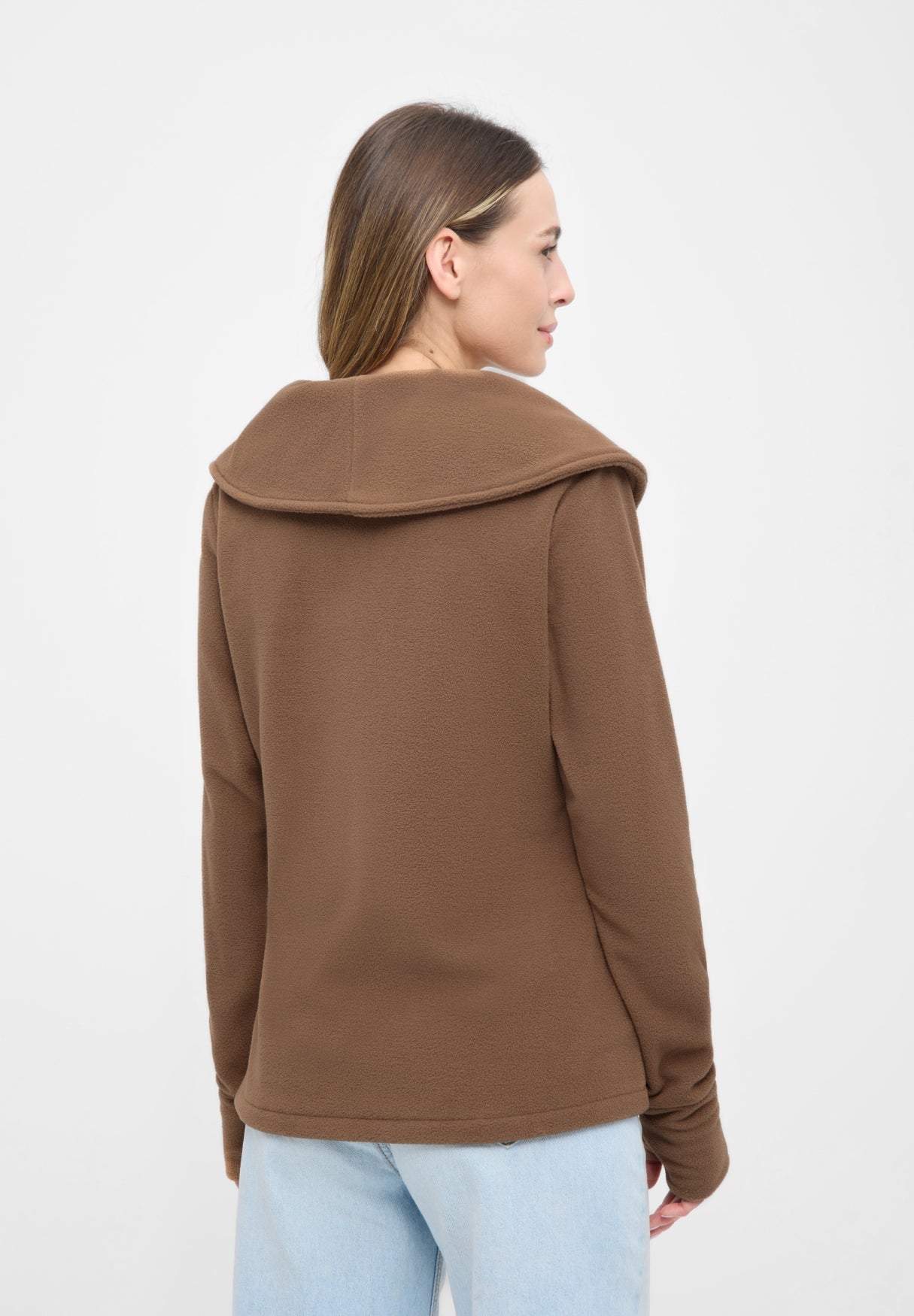 bench-aprille-fleecepullover-damen-coca-mocha-warm image 3