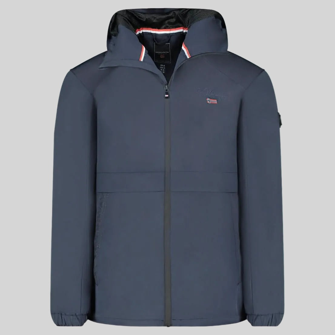 geographical-norway-birado-jacke-herren-schwarz-bergangsjacke-kapuze image 8