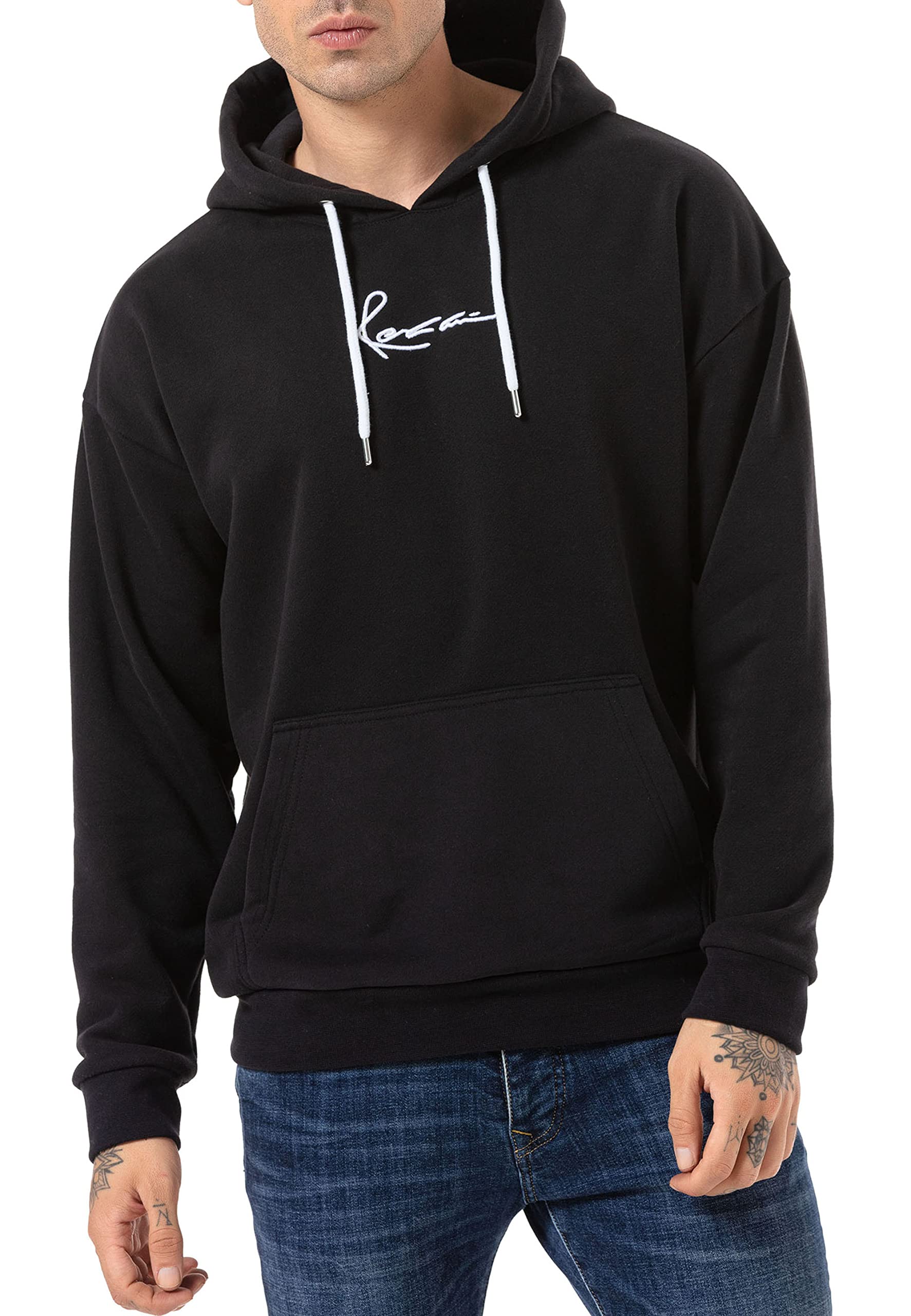 redbridge-signed-hoodie-kapuzenpullover-herren-schwarz image 2
