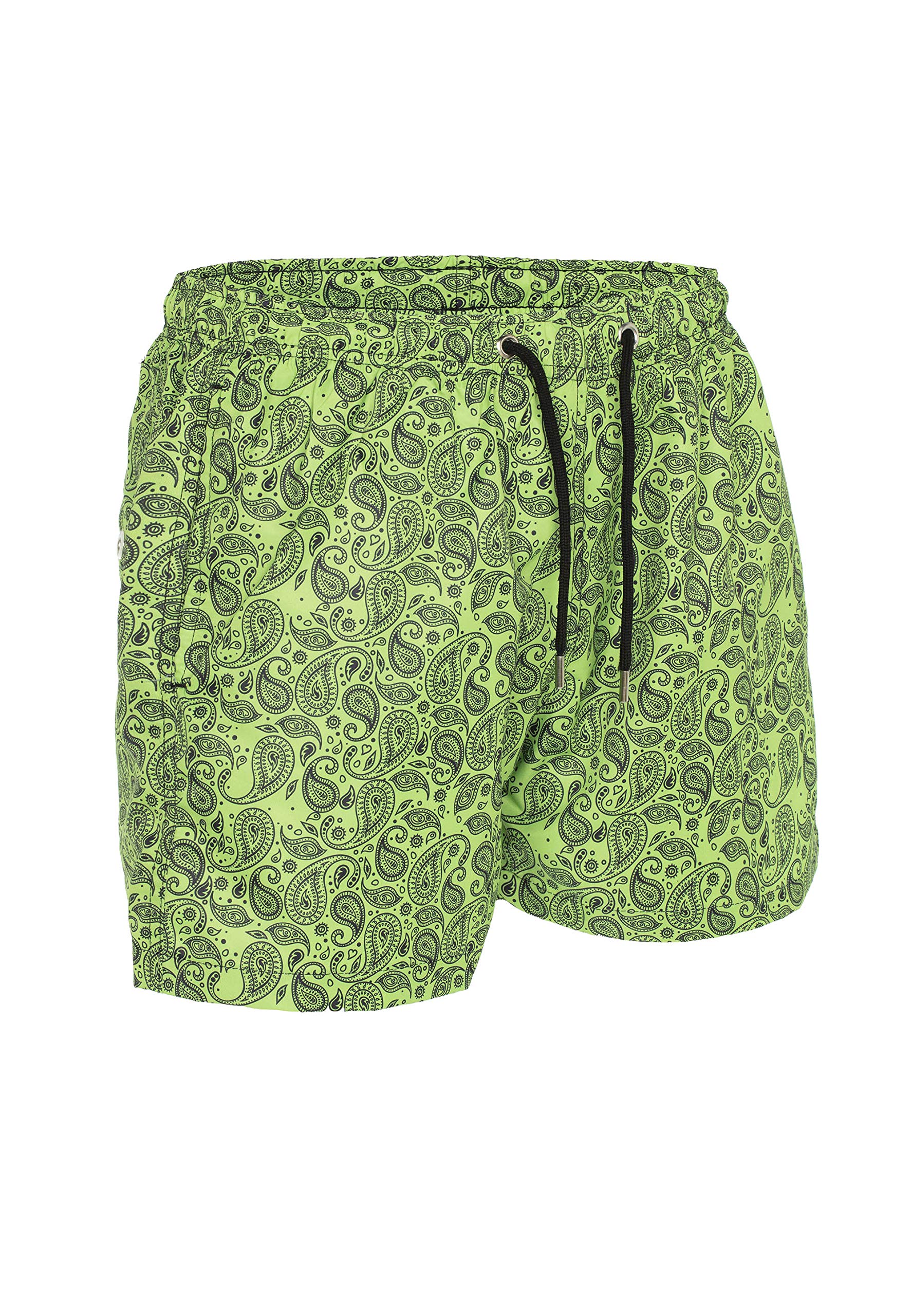 redbridge-shorts-badehose-herren-gr-n-l-paisley-schnelltrocknend image 5
