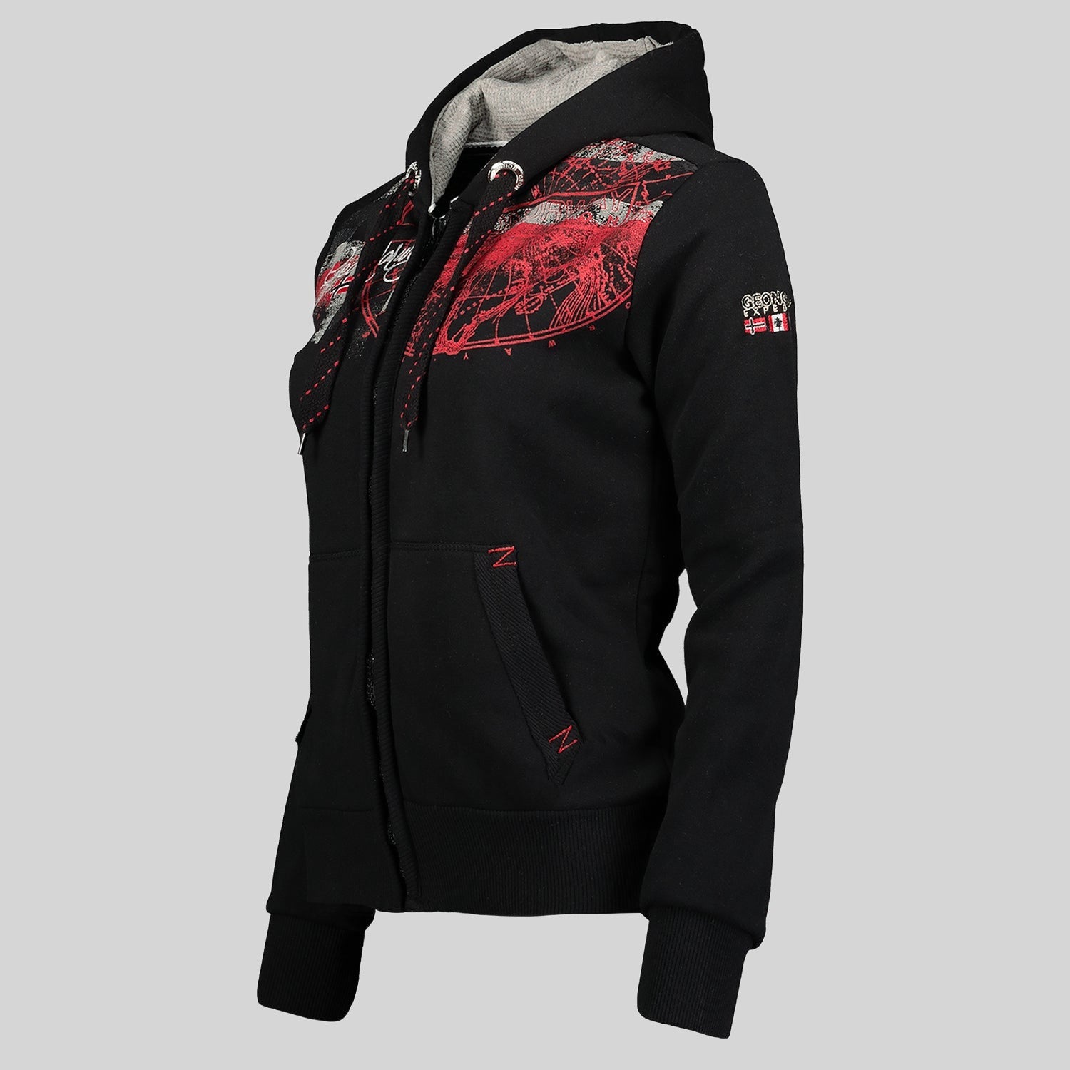 geographical-norway-gasmine-sweatshirt-damen-taupe image 7