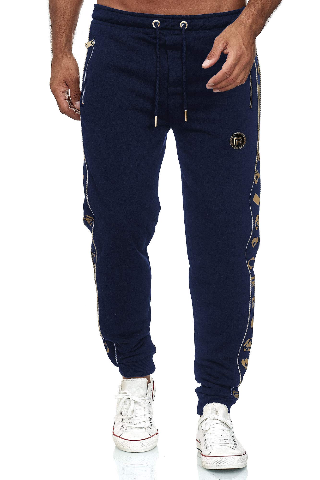 redbridge-hosen-jogginghose-r-logo-premium-baumwolle-schwarz image 5