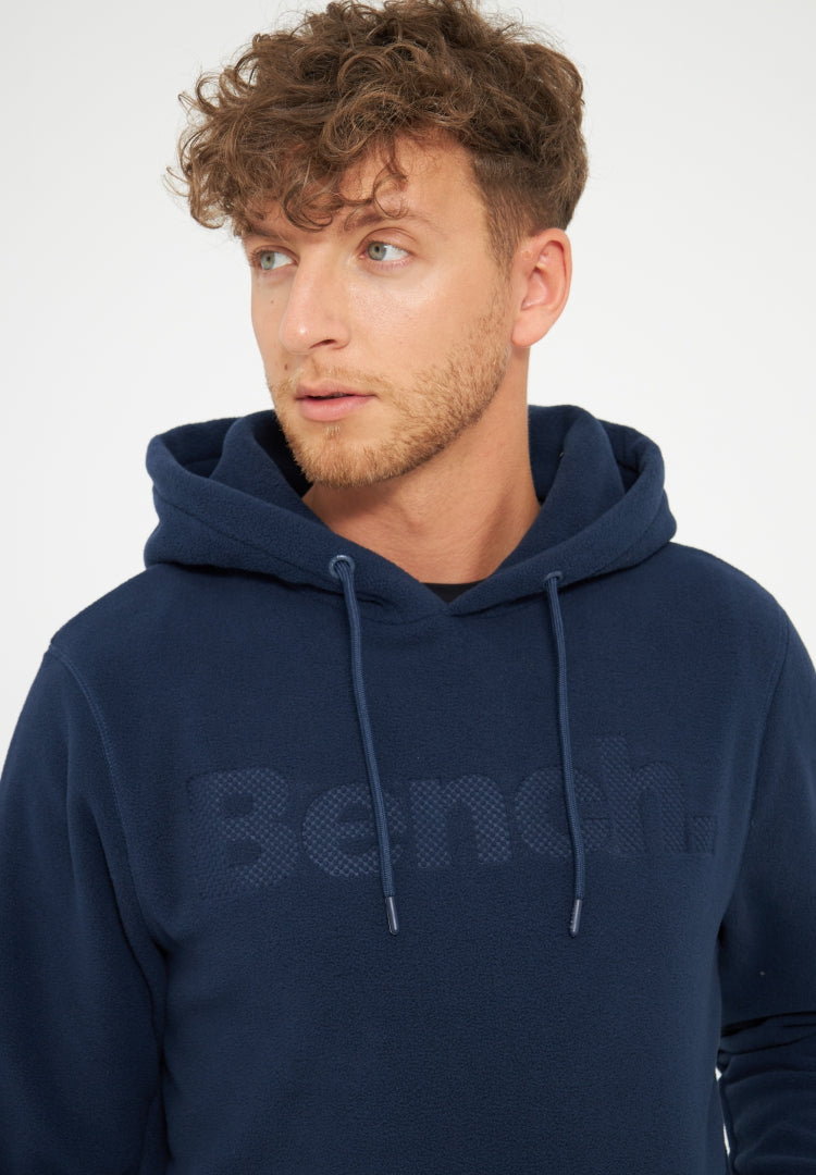 bench-himala-fleece-hoodie-herren-black-logo image 8