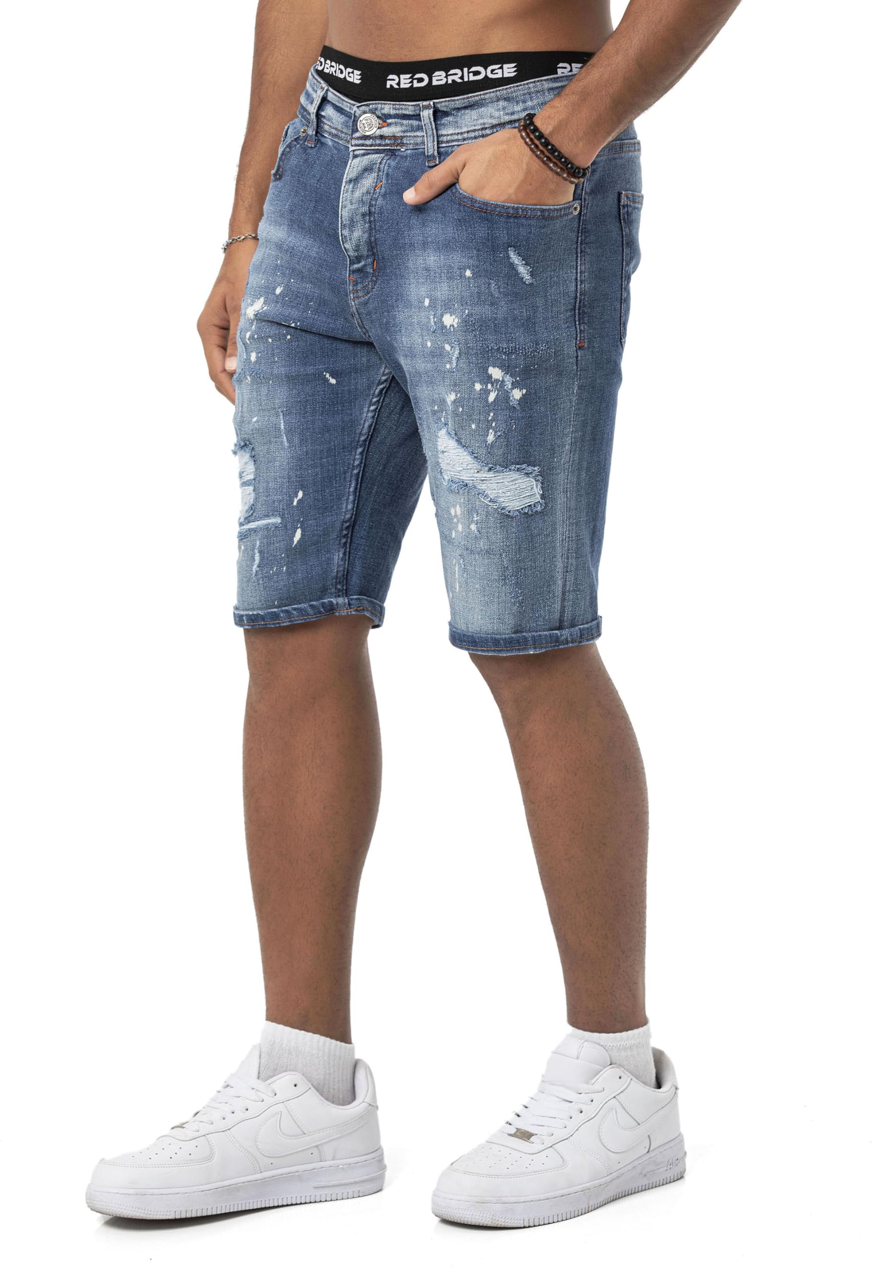 redbridge-m4896-jeans-shorts-herren-denim-destroyed-2 image 1