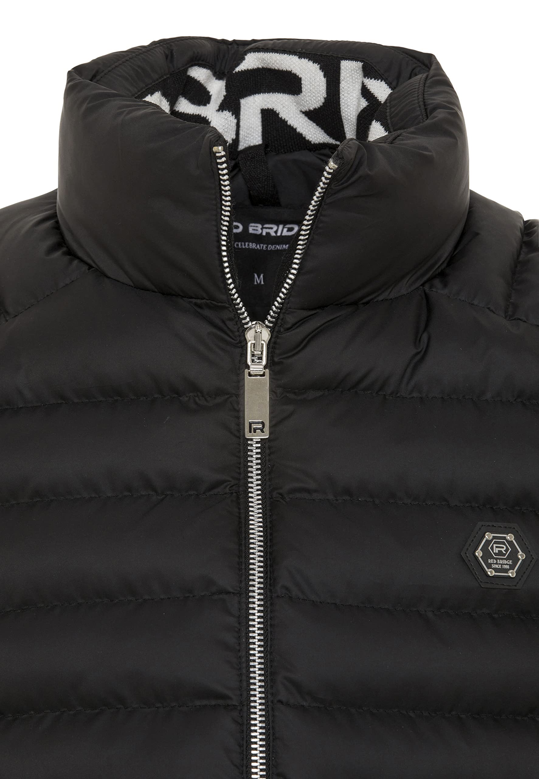 redbridge-steppweste-herren-xxl-stehkragen-anthrazit-weste image 8