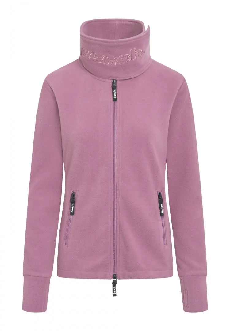 bench-funnel-damen-fleecejacke-steel-grey-glitter image 1