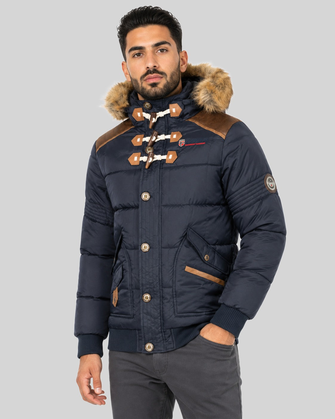 geographical-norway-belphegore-parka-herren-marine-winterjacke image 1