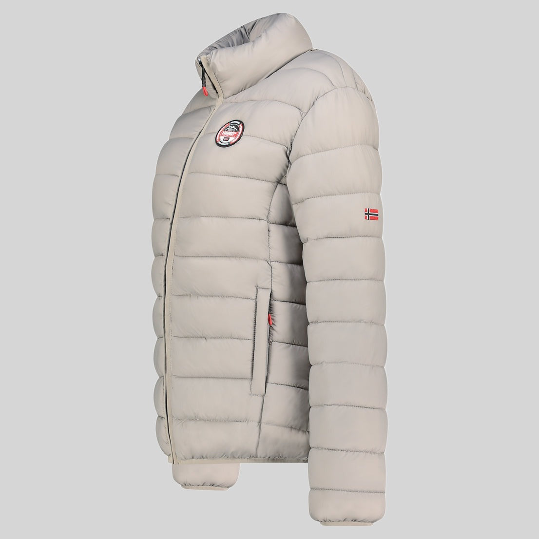 geographical-norway-atikabadge-damen-steppjacke-hellgrau-leicht image 3
