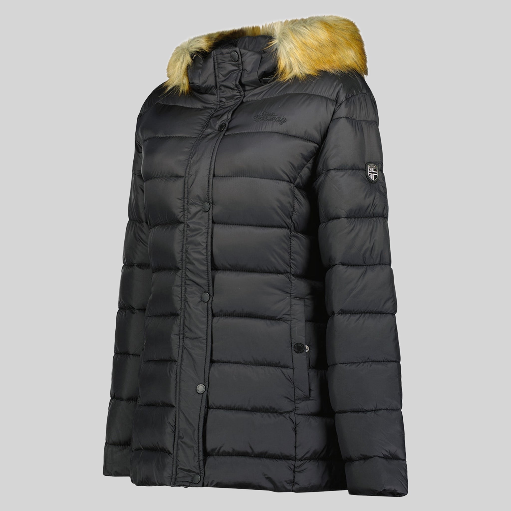 geographical-norway-adela-parka-damen-marine-mit-fellkapuze image 7