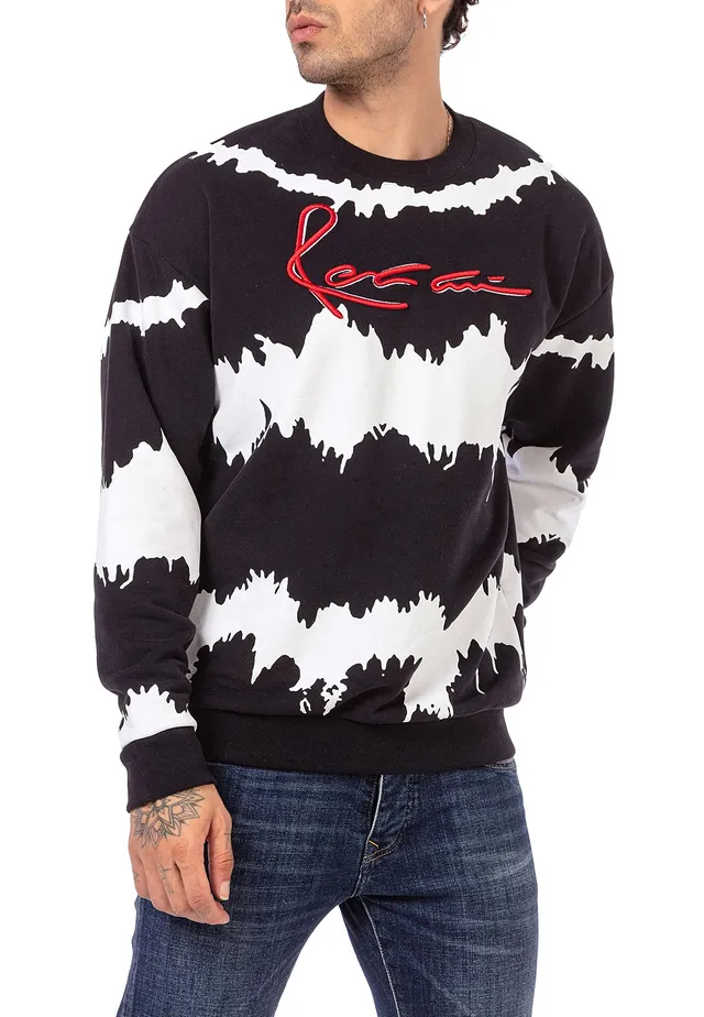 redbridge-sweatshirt-rundhals-pullover-schwarz-wei-l image 1
