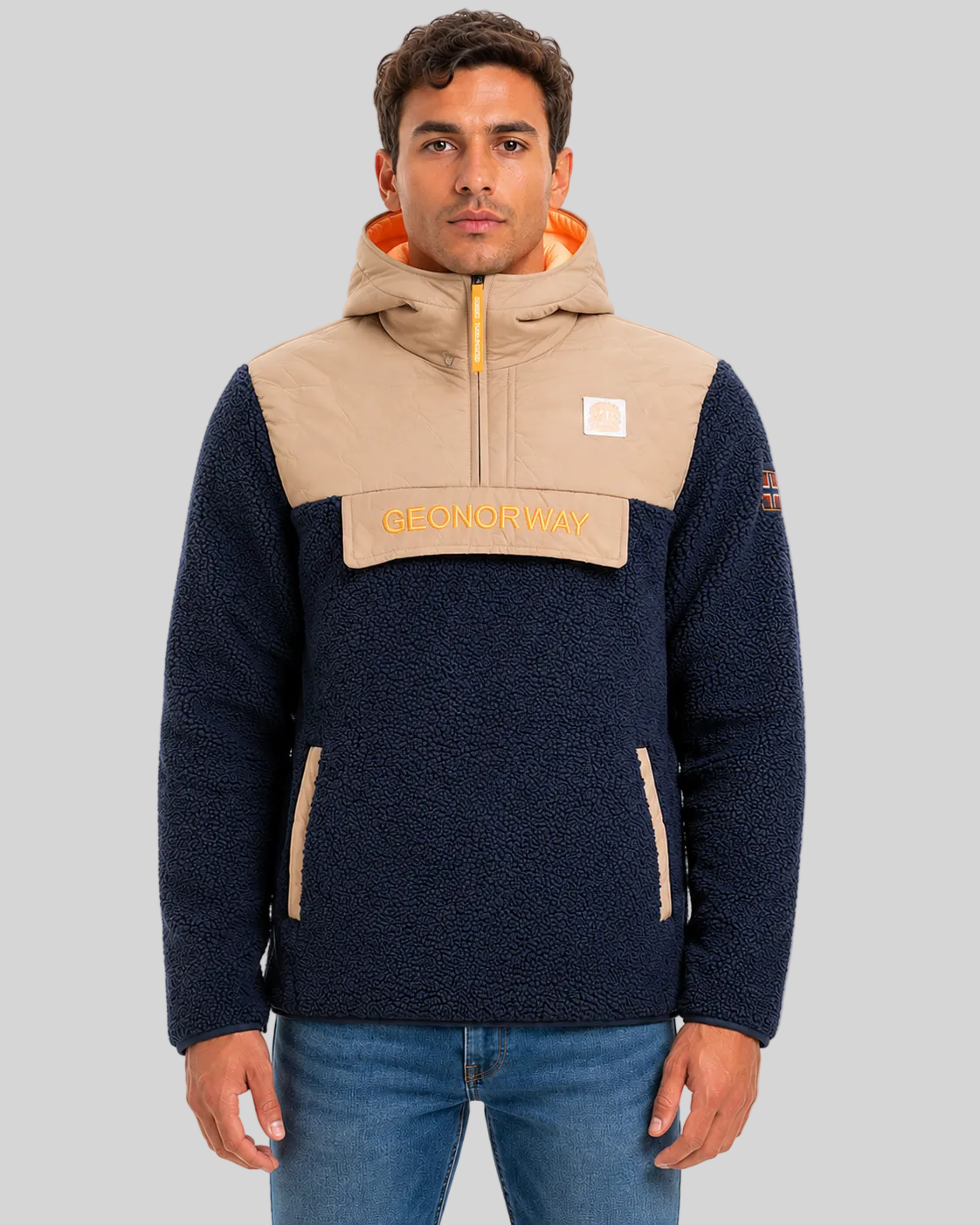 geographical-norway-teclass-hz-fleecejacke-herren-marine image 1
