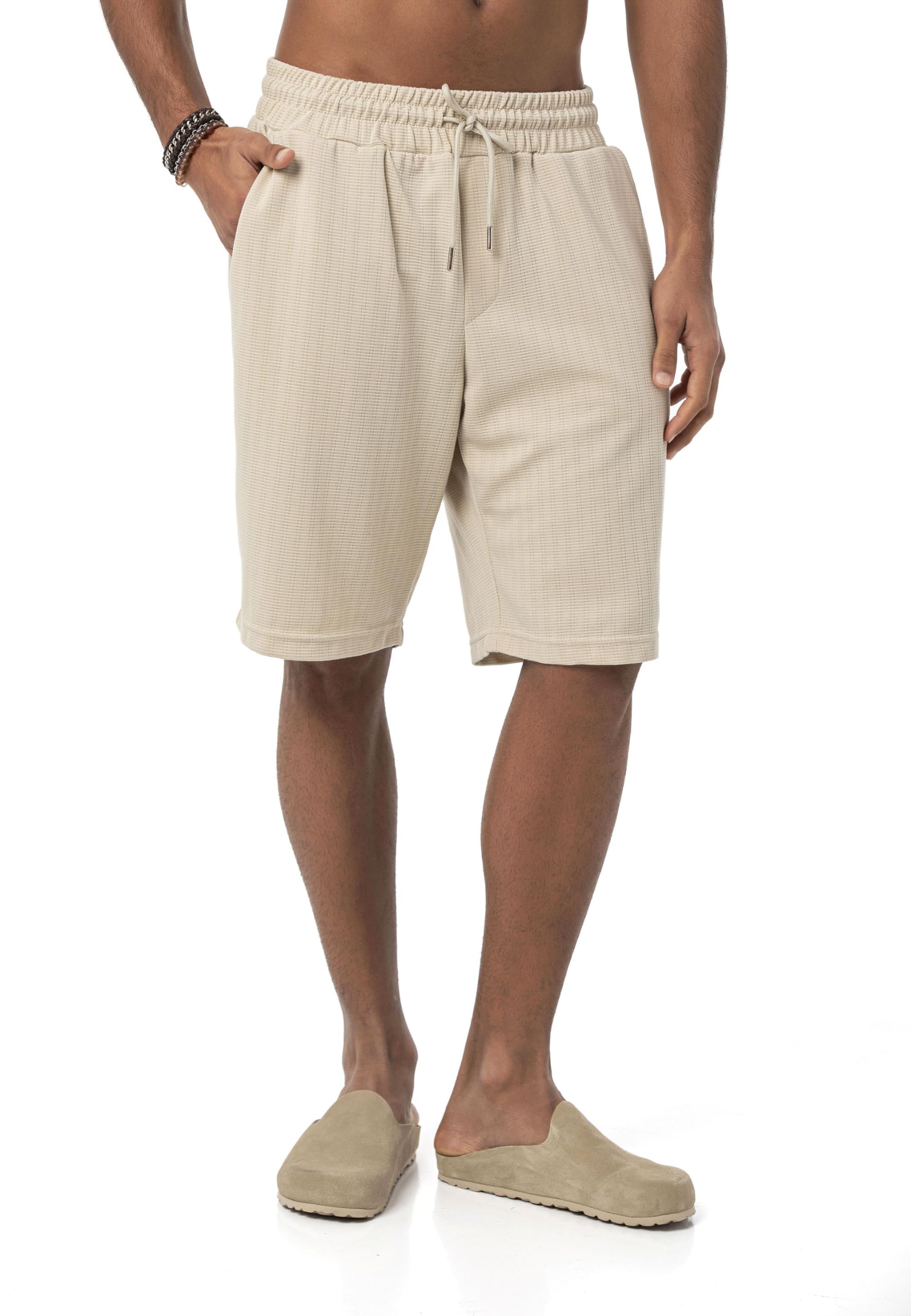 redbridge-sommer-set-hemd-shorts-beige-gr-e-m image 5