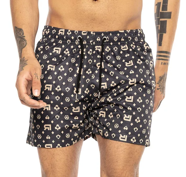 redbridge-shorts-luxury-badehose-schwarz-gr-l-schnelltrocknend image 1