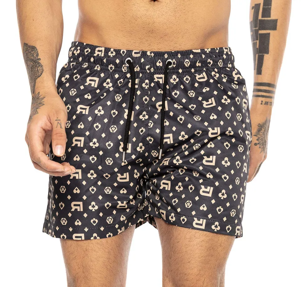 redbridge-shorts-luxury-badehose-schwarz-gr-l-schnelltrocknend image 1