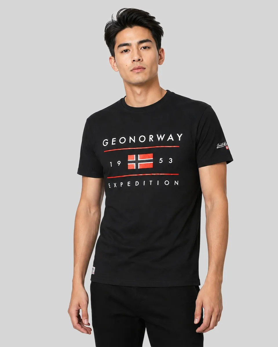 geographical-norway-jezolo-herren-t-shirt-schwarz-baumwolle image 1