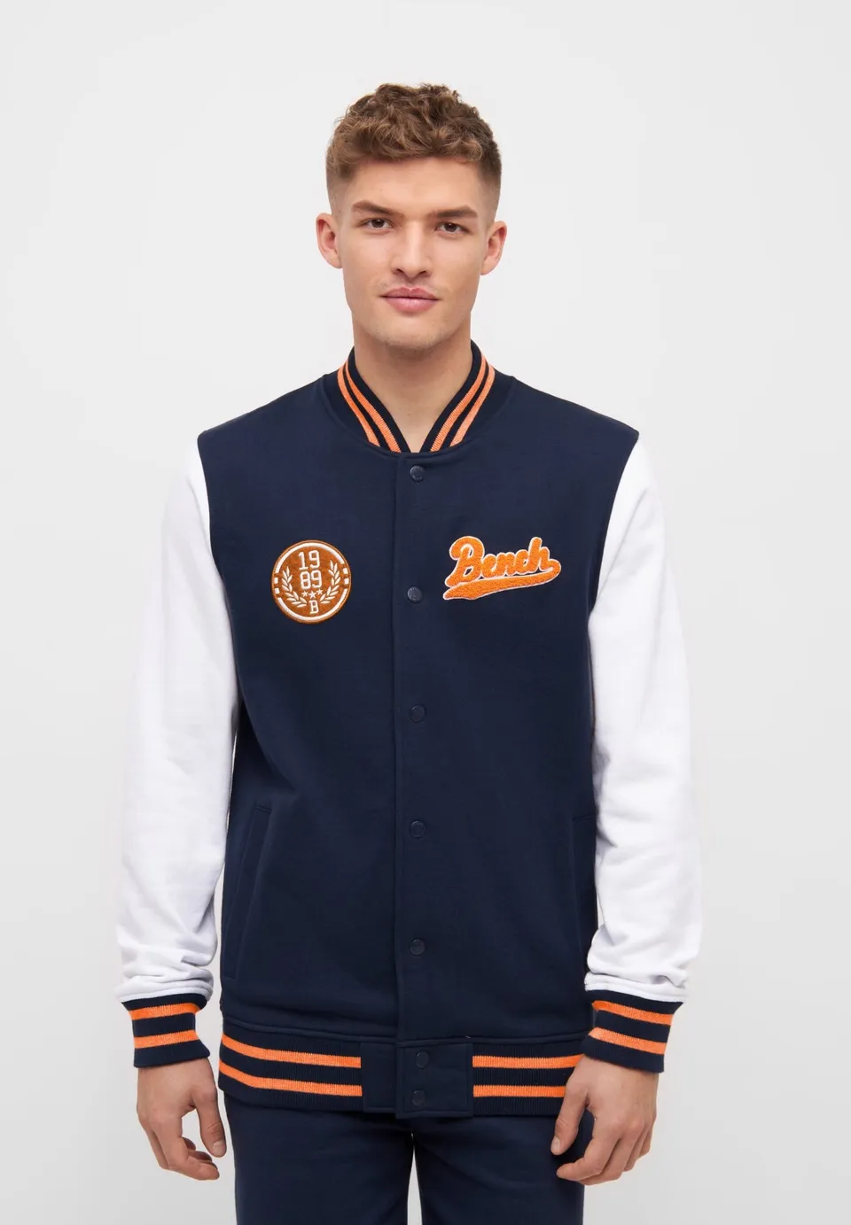 bench-chandi-college-jacke-herren-navy-varsity image 1