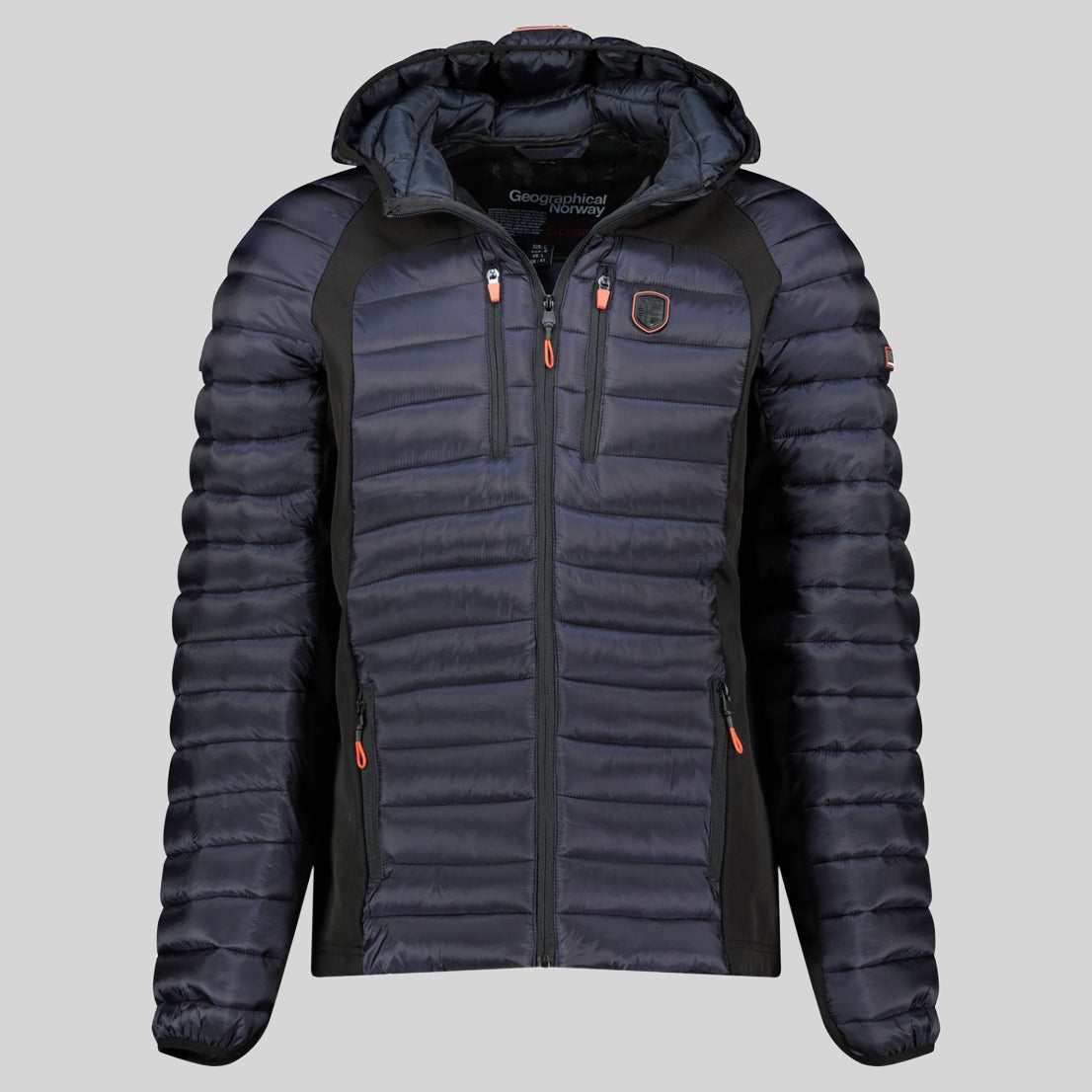 geographical-norway-diabolo-herren-steppjacke-schwarz-winter image 3
