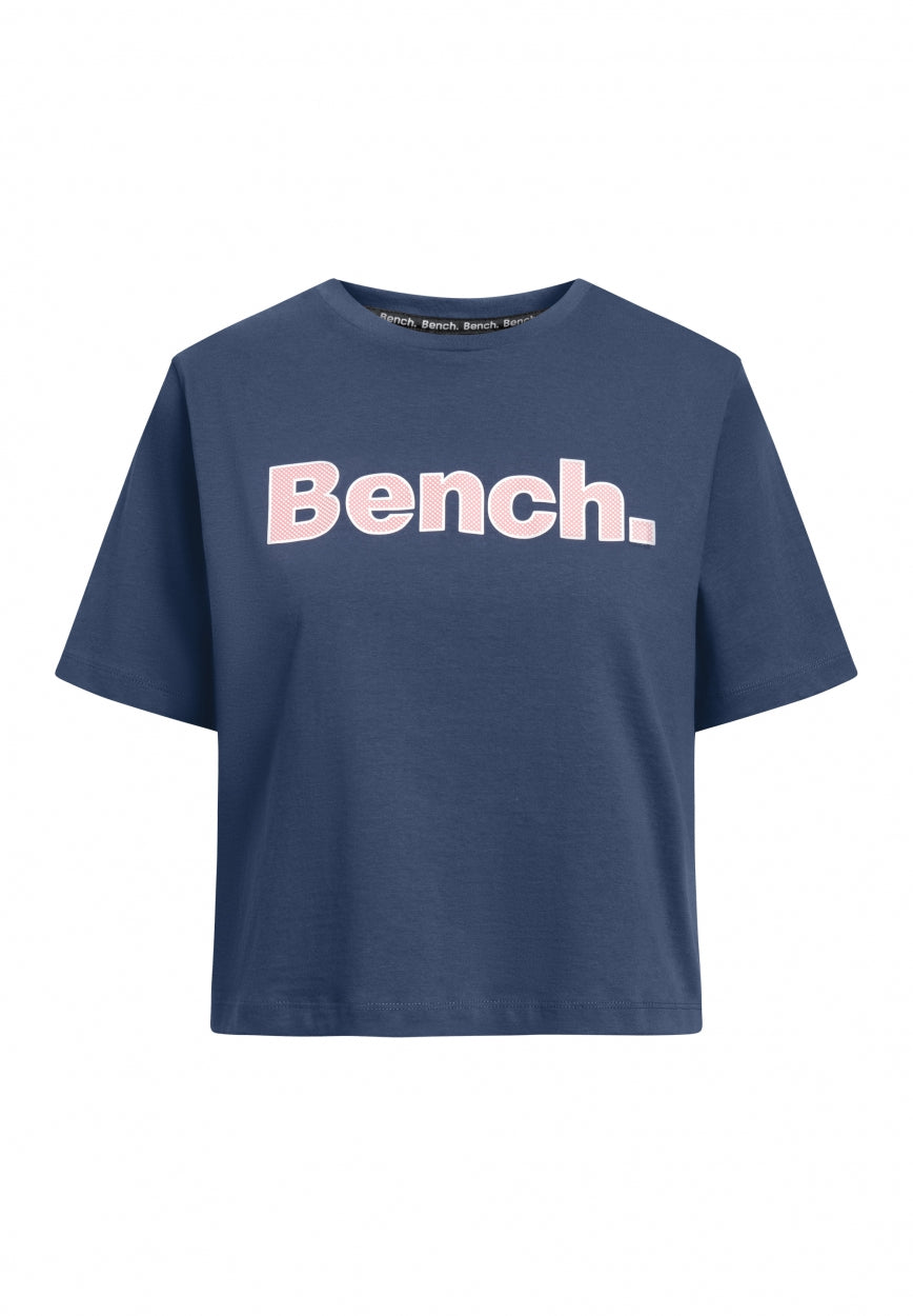 bench-kay-damen-t-shirt-cropped-brightrose-aus-baumwolle image 5