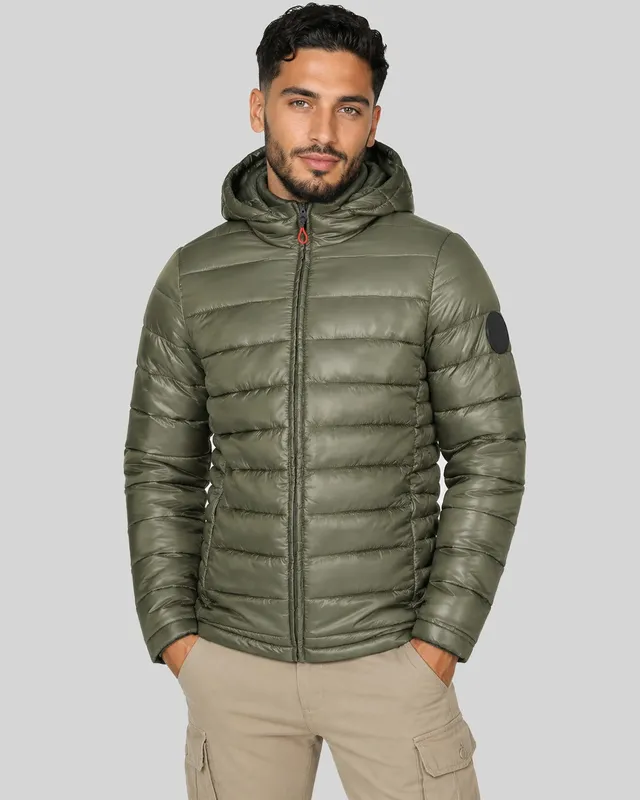 geographical-norway-calender-hood-herren-winterjacke-khaki-leicht image 1
