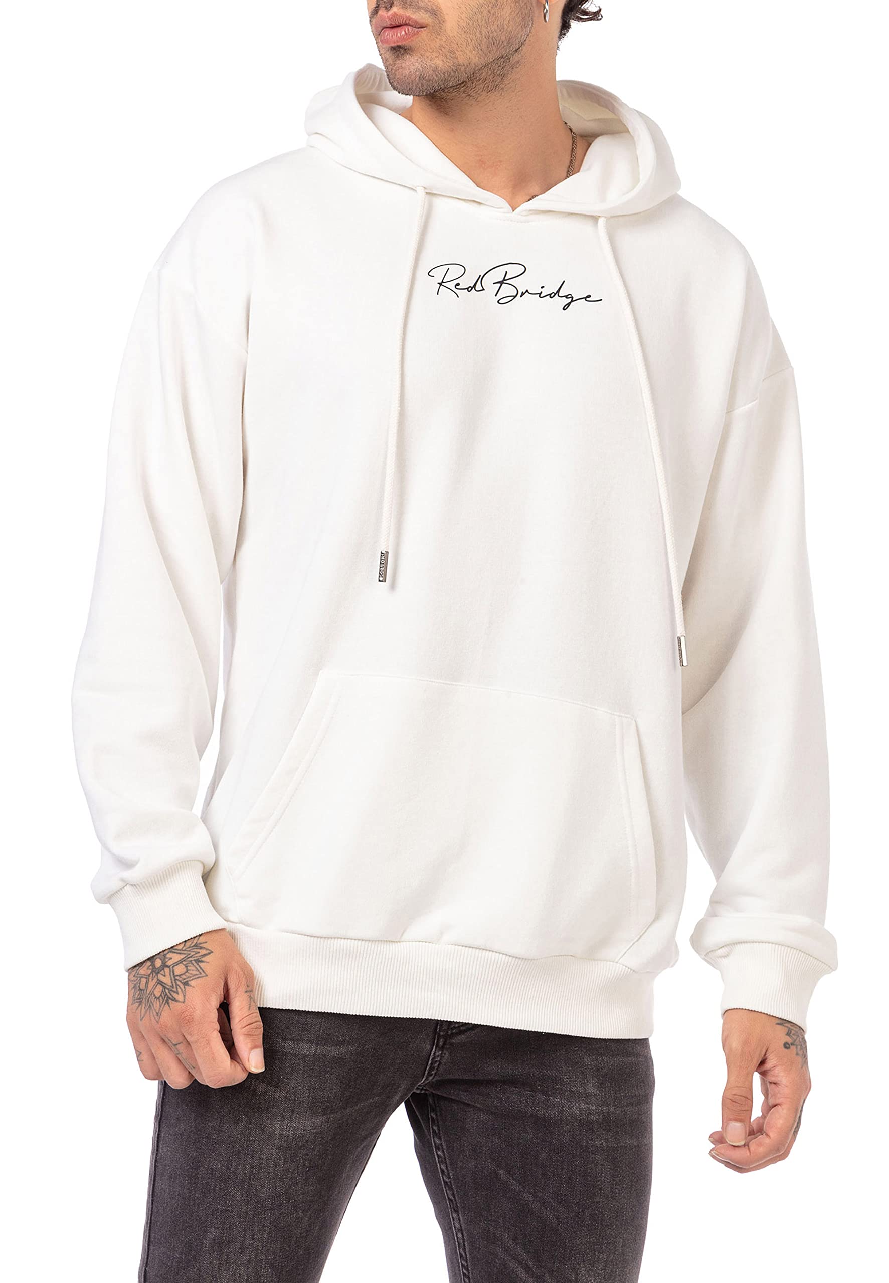 redbridge-hoodie-herren-kapuzenpullover-basic-schwarz-l image 5