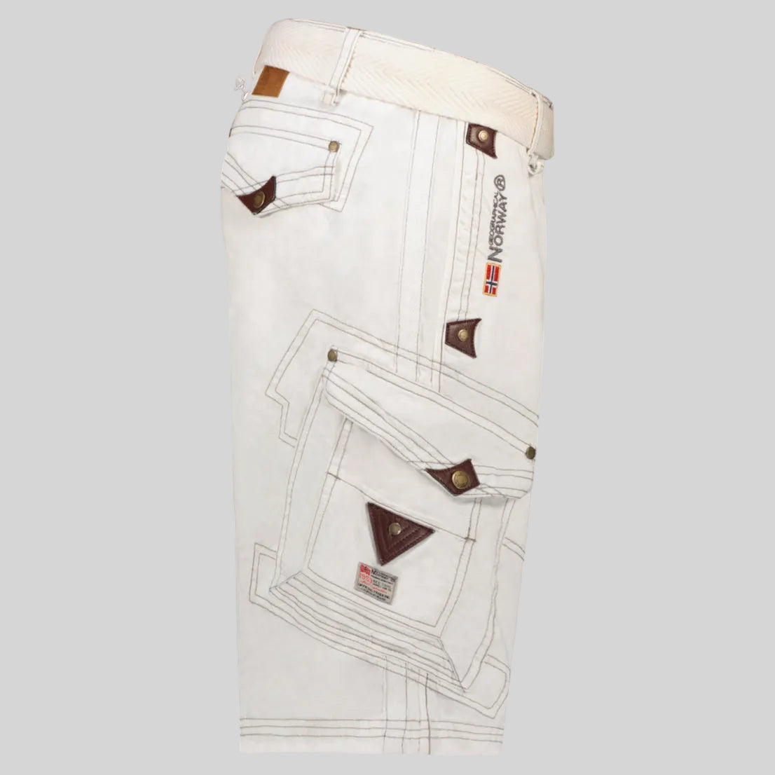 geographical-norway-peanut-herren-bermuda-schwarz-mit-g-rtel image 5