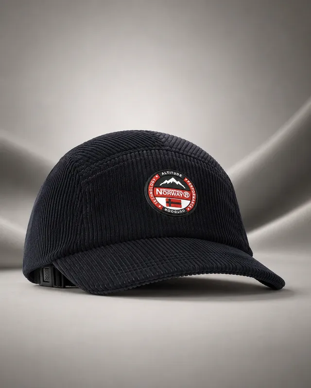 geographical-norway-what-cap-schwarz-baumwolle-verstellbar image 1