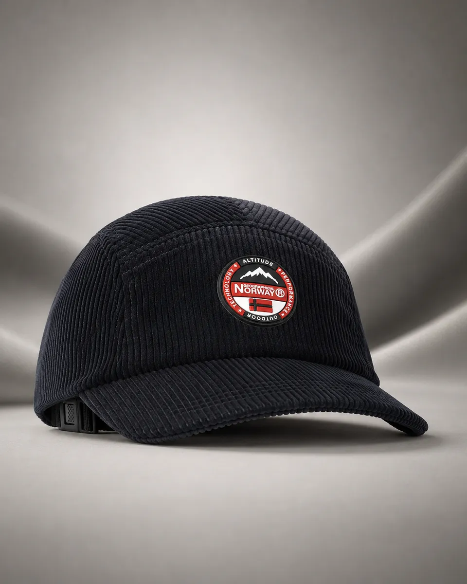 geographical-norway-what-cap-schwarz-baumwolle-verstellbar image 1