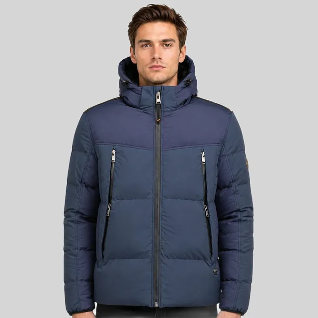 geographical-norway-bexceptionnel-herren-parka-schwarz-kapuze image 1
