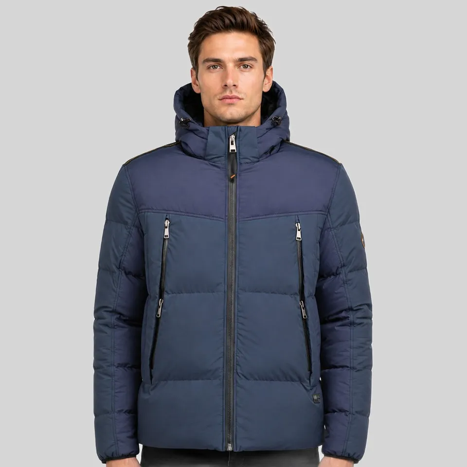 geographical-norway-bexceptionnel-herren-parka-schwarz-kapuze image 1