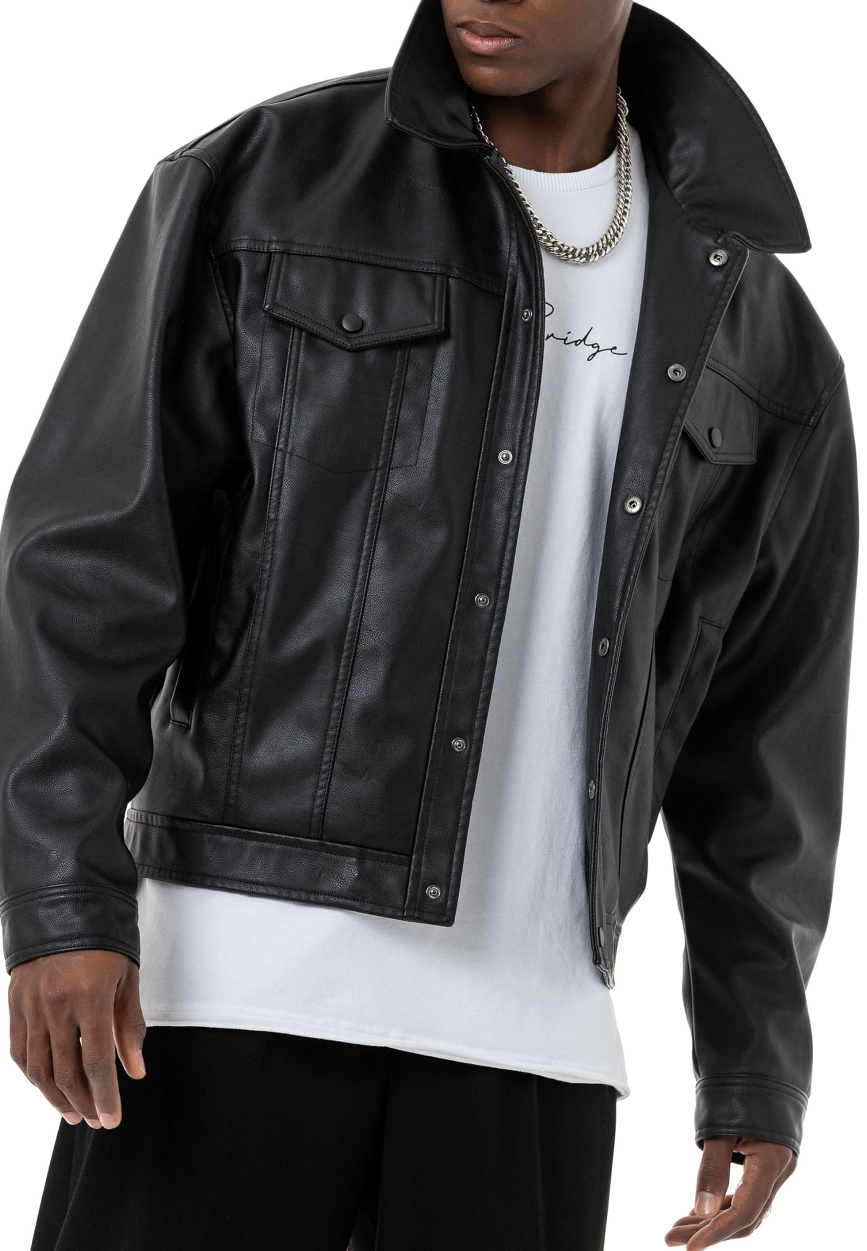redbridge-kunstlederjacke-trucker-oversized-xxl image 4