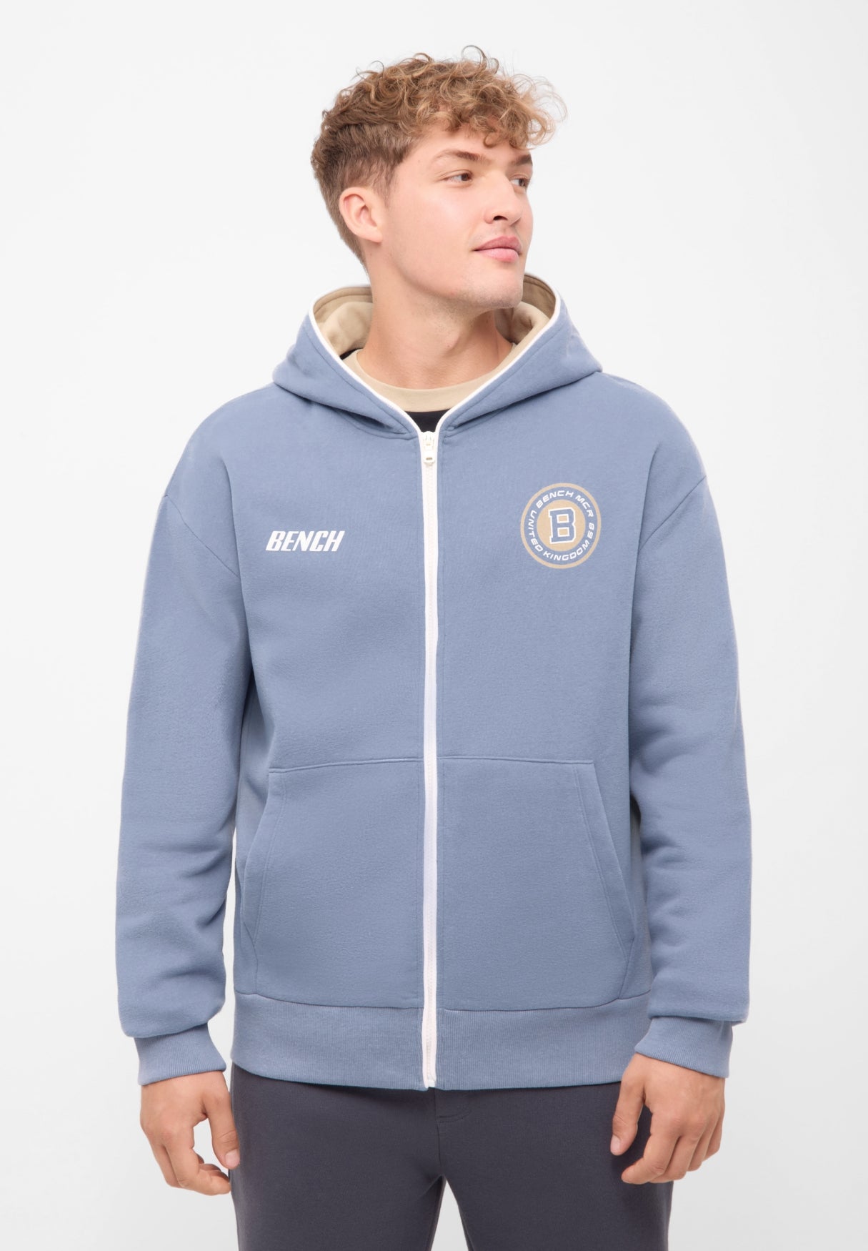 bench-samu-zip-hoodie-herren-stonewash-backprint image 2