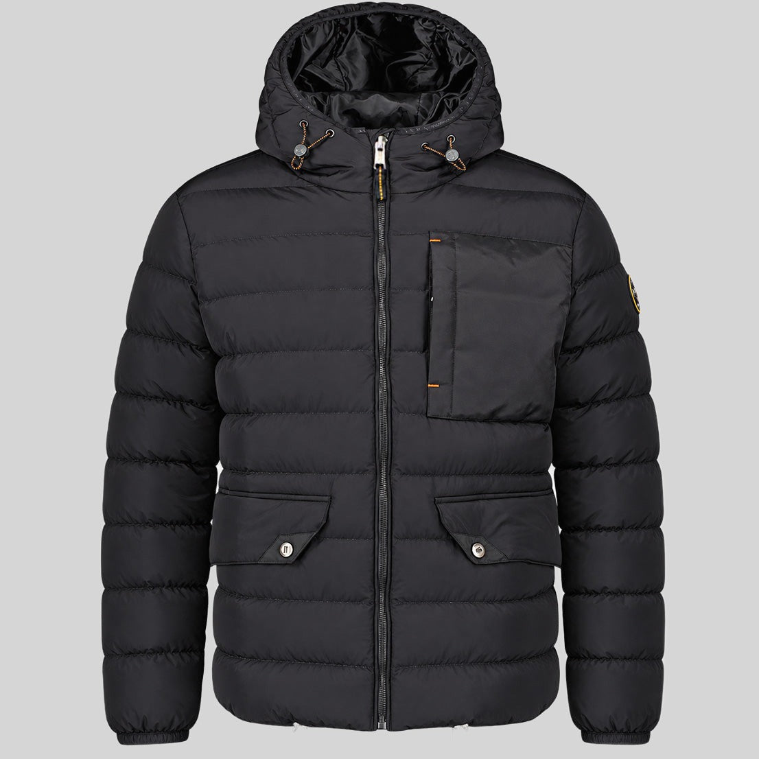 geographical-norway-bexquise-parka-herren-schwarz-stepp-kapuze image 3