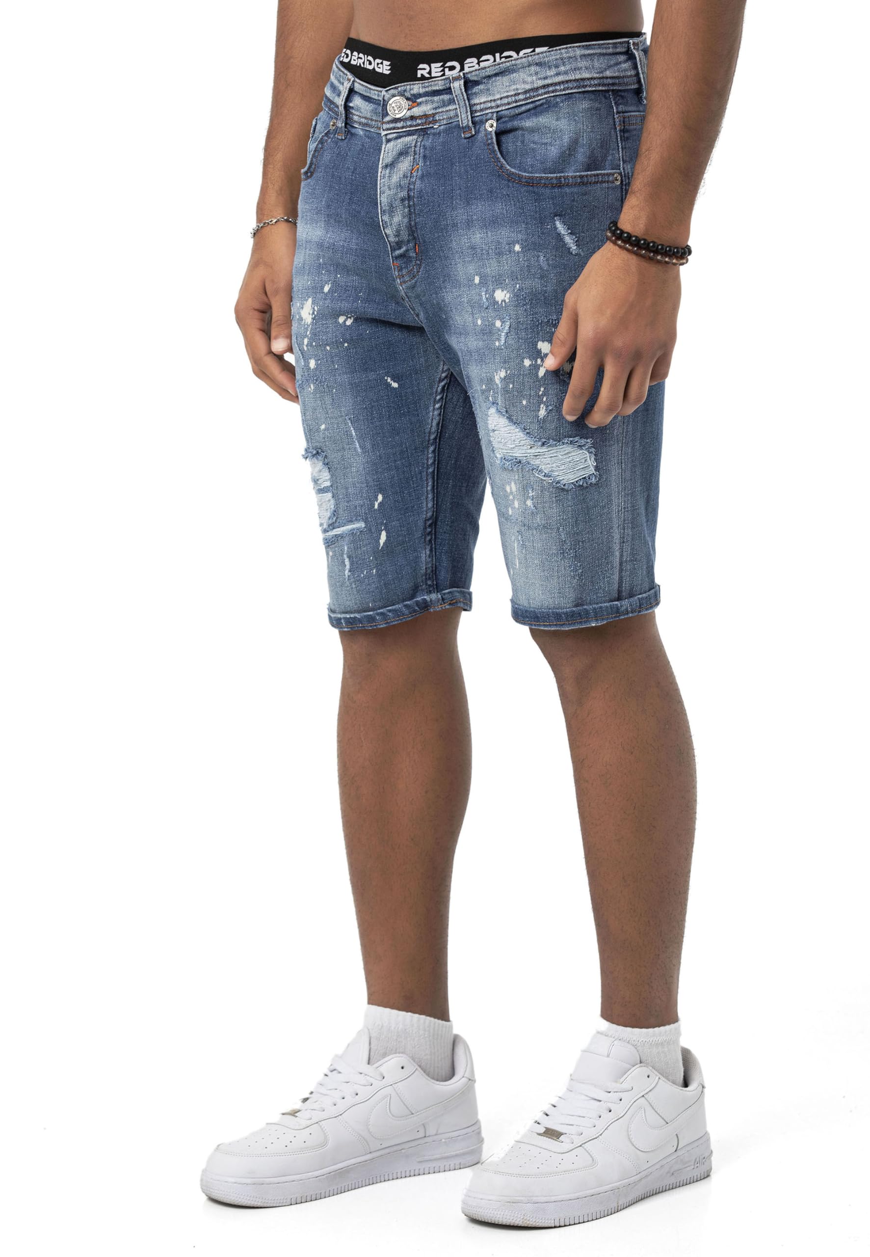 redbridge-m4896-jeans-shorts-herren-denim-destroyed-2 image 3