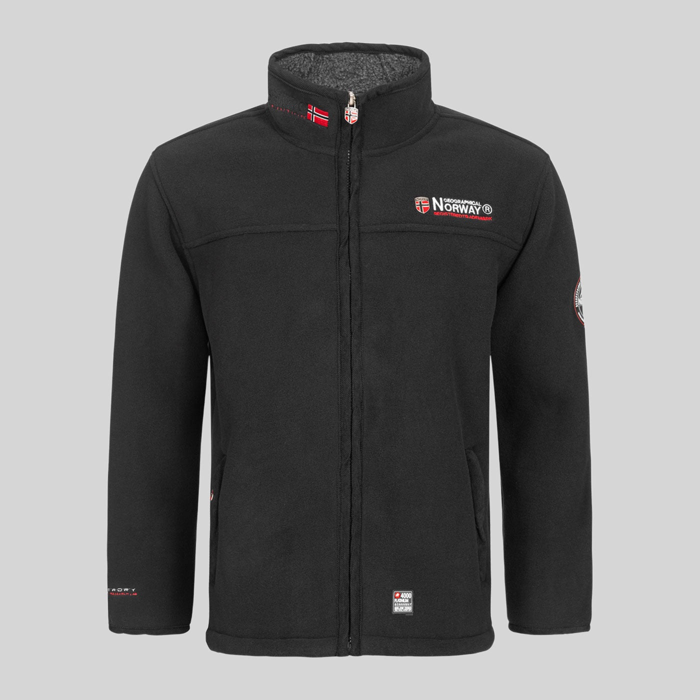 geographical-norway-ubolt-herren-sherpa-polaire-fleecejacke-schwarz-4xl image 4