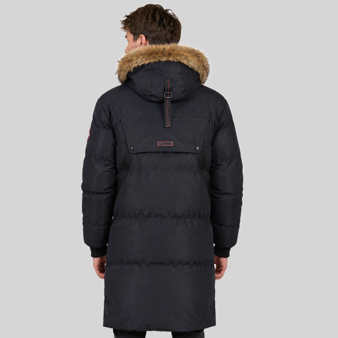 geographical-norway-cameleon-long-herren-parka-mit-kunstfellkapuze-schwarz-s image 2