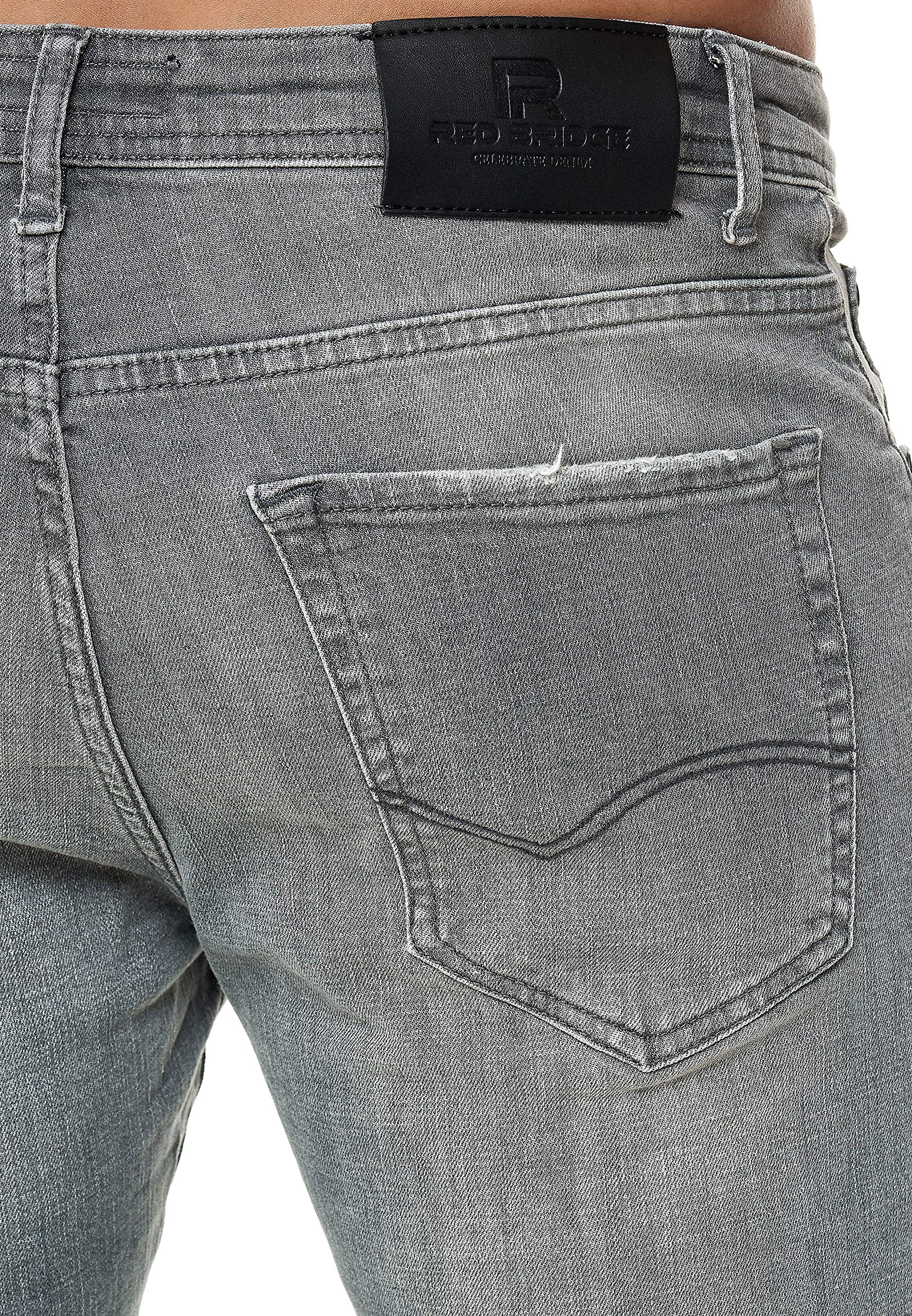 redbridge-jeans-herren-regular-slim-fit-denim-stretch-blau-m4252 image 6