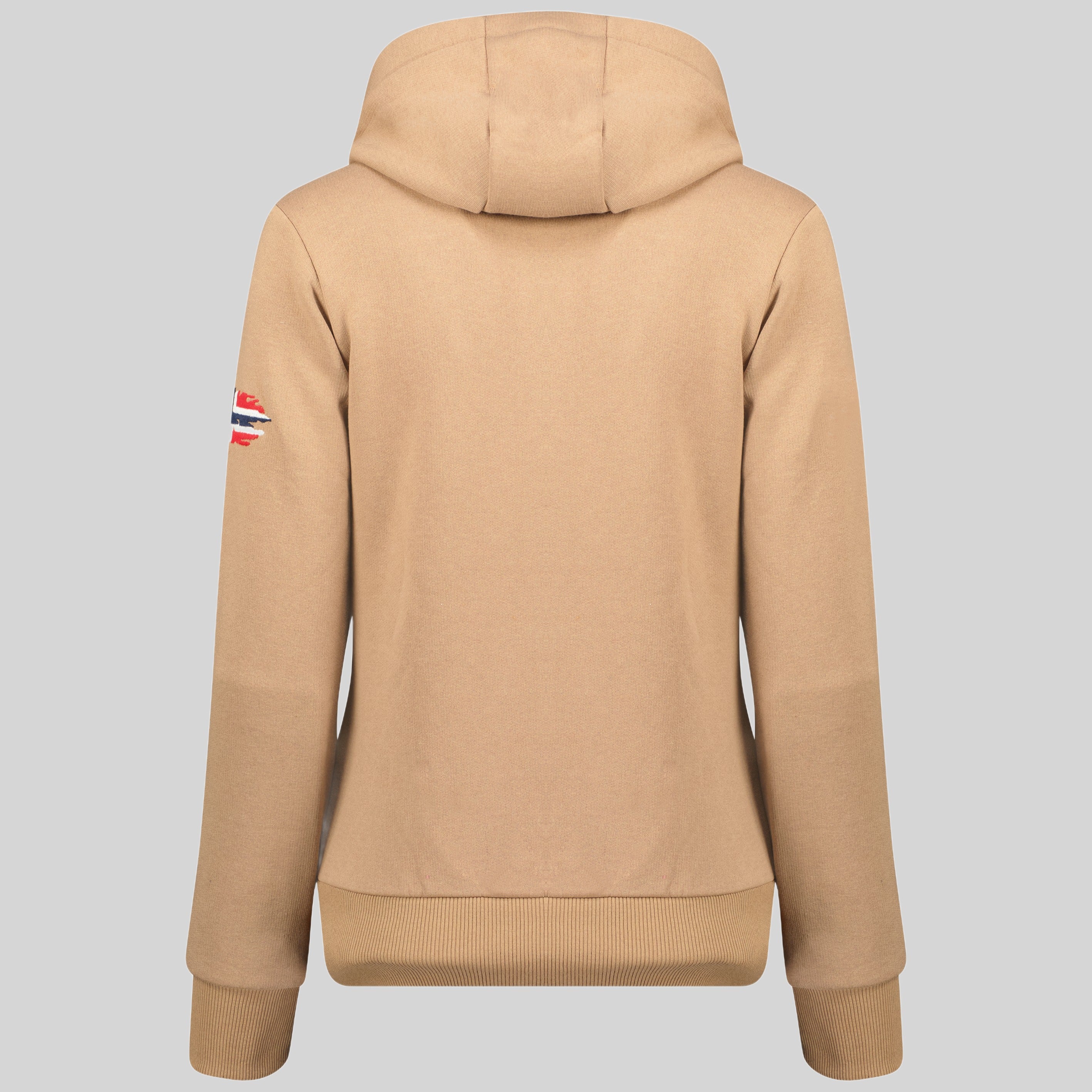 geographical-norway-gapigal-sweatshirt-taupe-hoodie-mit-kapuze image 2