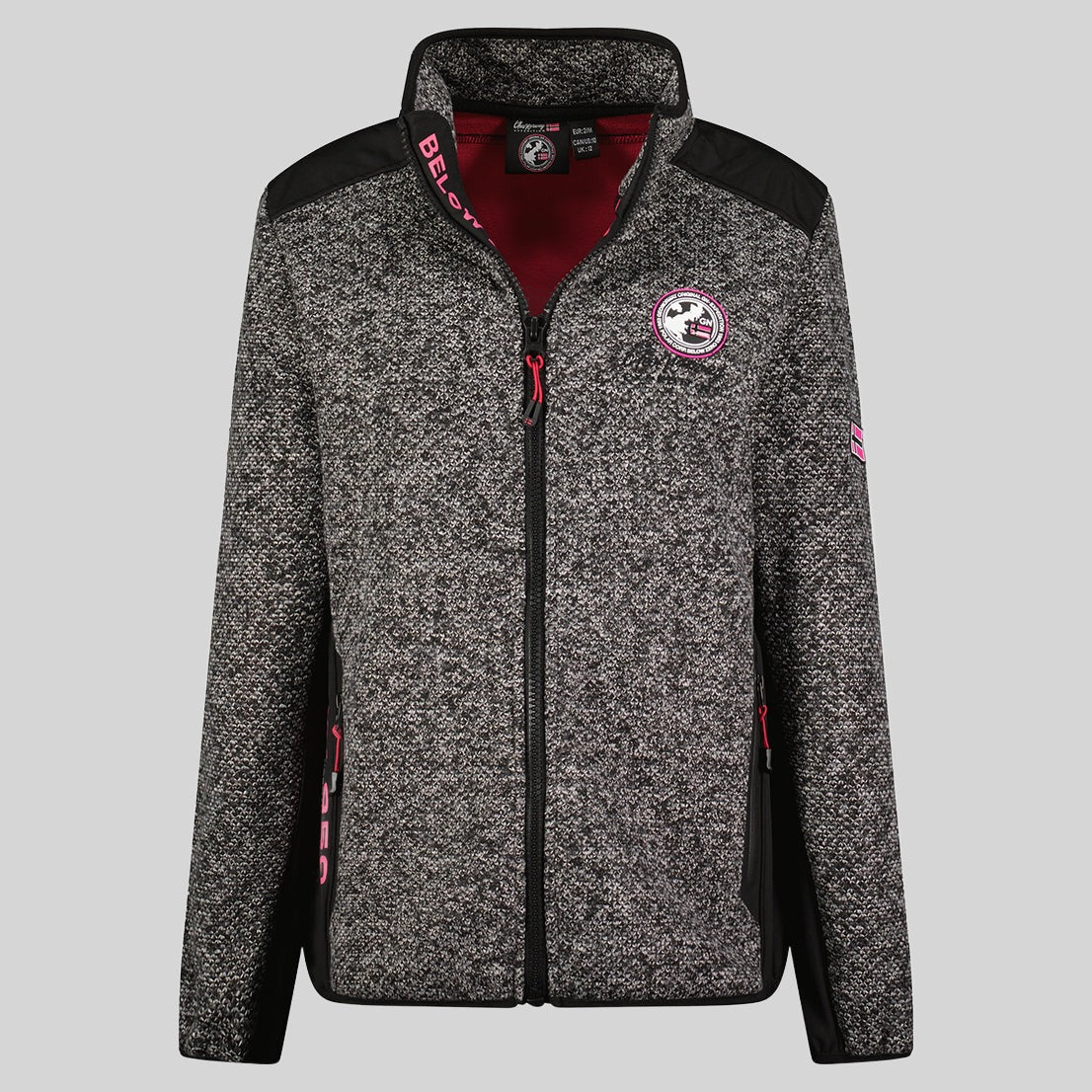 geographical-norway-tangelo-damen-polaire-fleecejacke-mit-taschen-schwarz-s image 5