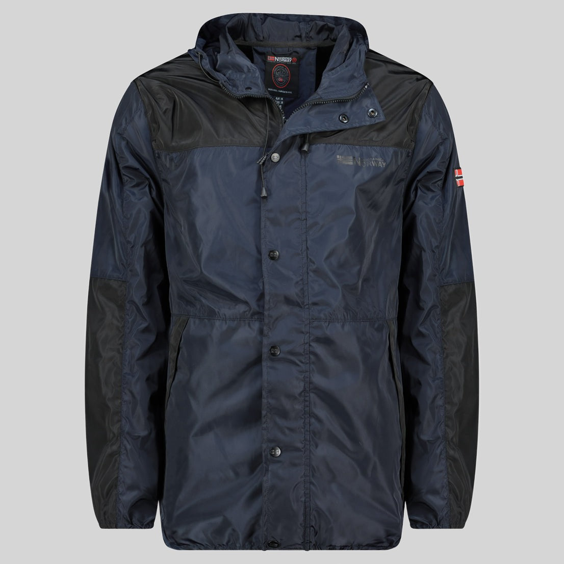 geographical-norway-darome-blouson-bergangsjacke-kaki-kapuze image 8