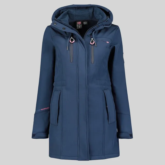 geographical-norway-tocean-softshelljacke-damen-marine-winddicht image 1