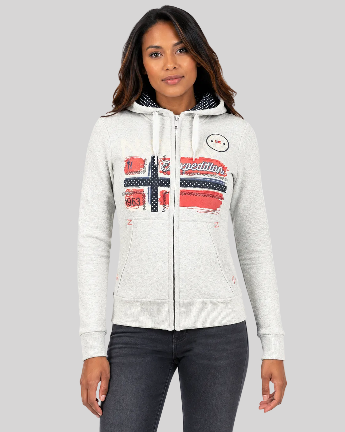 geographical-norway-farlotte-damen-sweatshirt-mit-kapuze-und-k-ngurutasche image 6