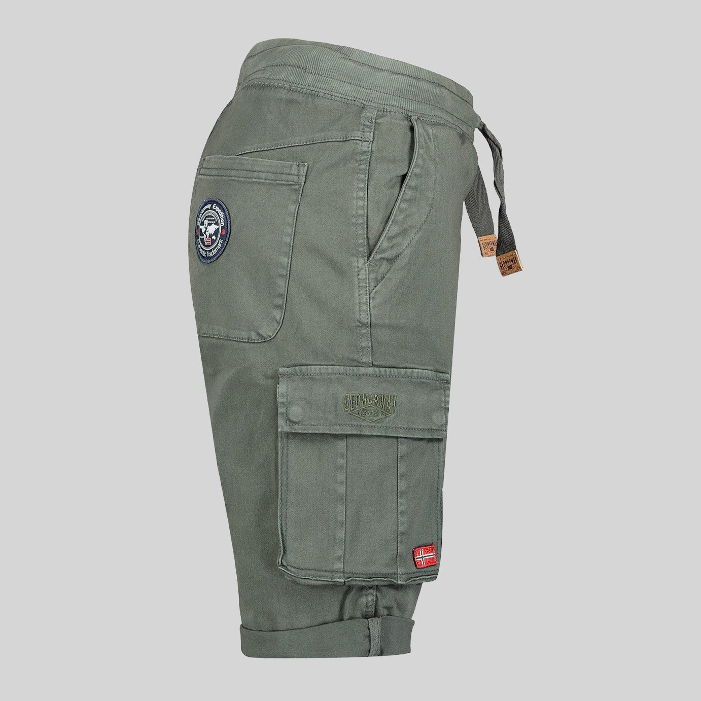 geographical-norway-plaire-bermuda-herren-kaki-sommer-baumwolle image 4
