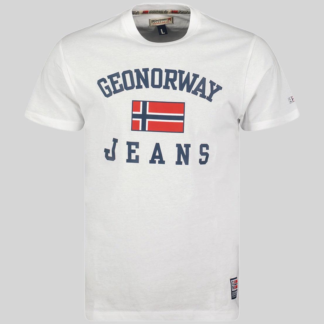 geographical-norway-jadsen-t-shirt-herren-wei-rundhals image 6