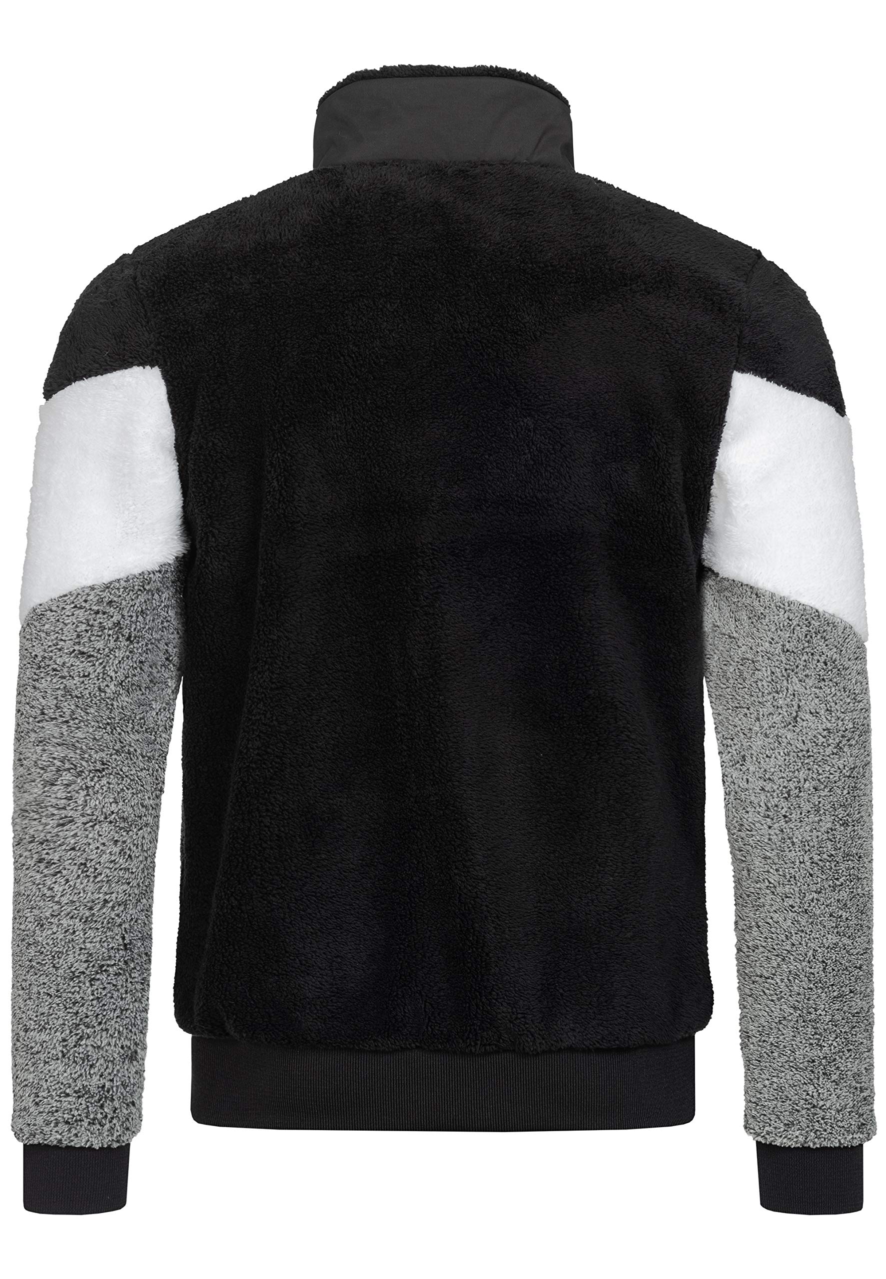 redbridge-arrow-teddyfell-sweatjacke-herren-mit-rei-verschluss image 2